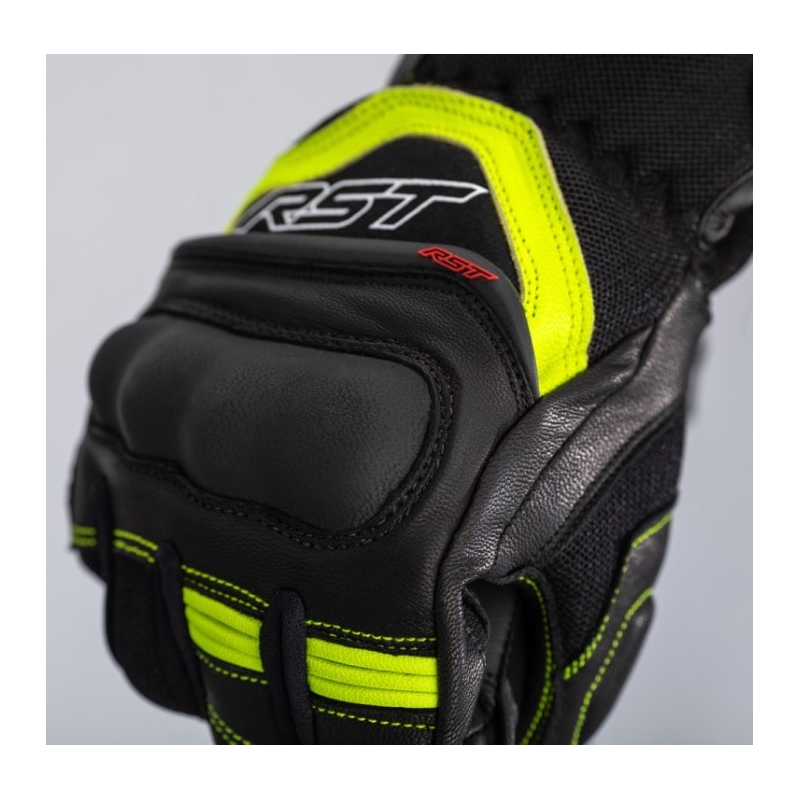 Rękawice motocyklowe RST Urban Air 3 Mesh CE black-fluo yellow wyprzedaż