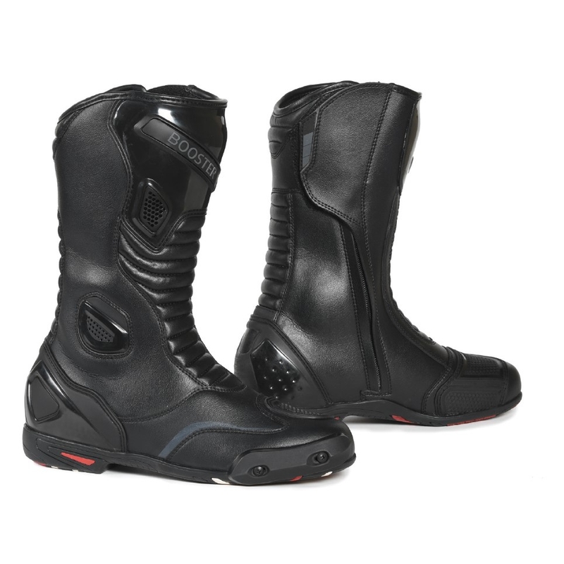 Buty motocyklowe Booster Misano WP Black wyprzedaż