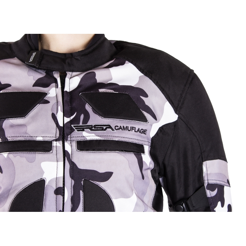 Kurtka motocyklowa RSA Camuflage szara wyprzedaż