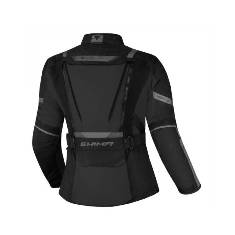 Damska kurtka motocyklowa Shima Hero 2.0 czarna