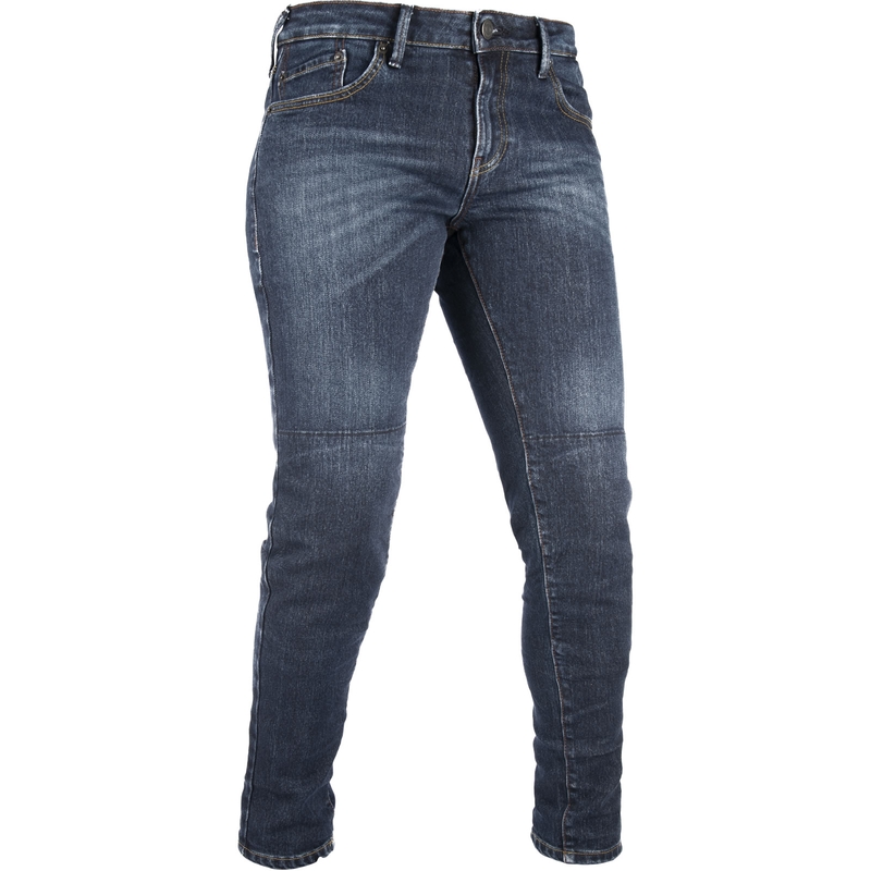 Oxford Original Approved Jeans Slim fit damskie jeansy motocyklowe w kolorze spranym niebieskim. wyprzedaż