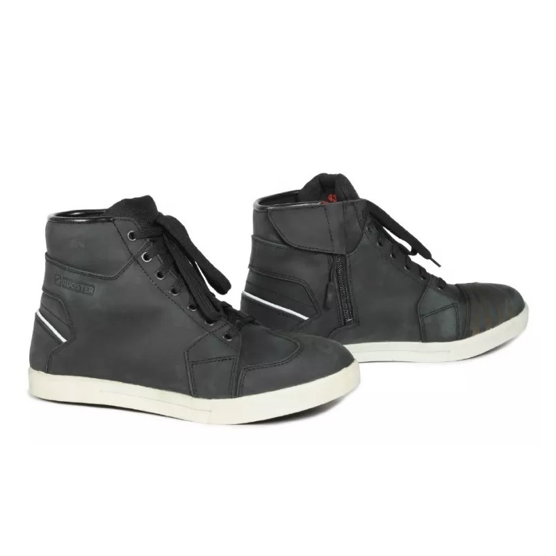 Buty motocyklowe Booster BTX WP czarne wyprzedaż