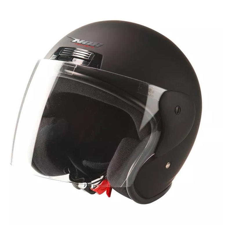 Kask motocyklowy otwarty NOX N613 czarny mat wyprzedaż
