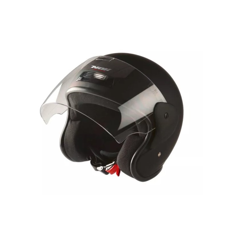 Kask motocyklowy otwarty NOX N613 czarny mat wyprzedaż