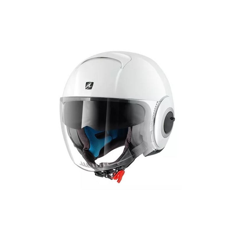 Otwarty kask motocyklowy SHARK NANO Blank biały