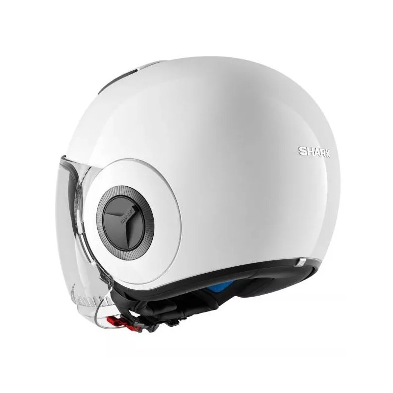 Otwarty kask motocyklowy SHARK NANO Blank biały