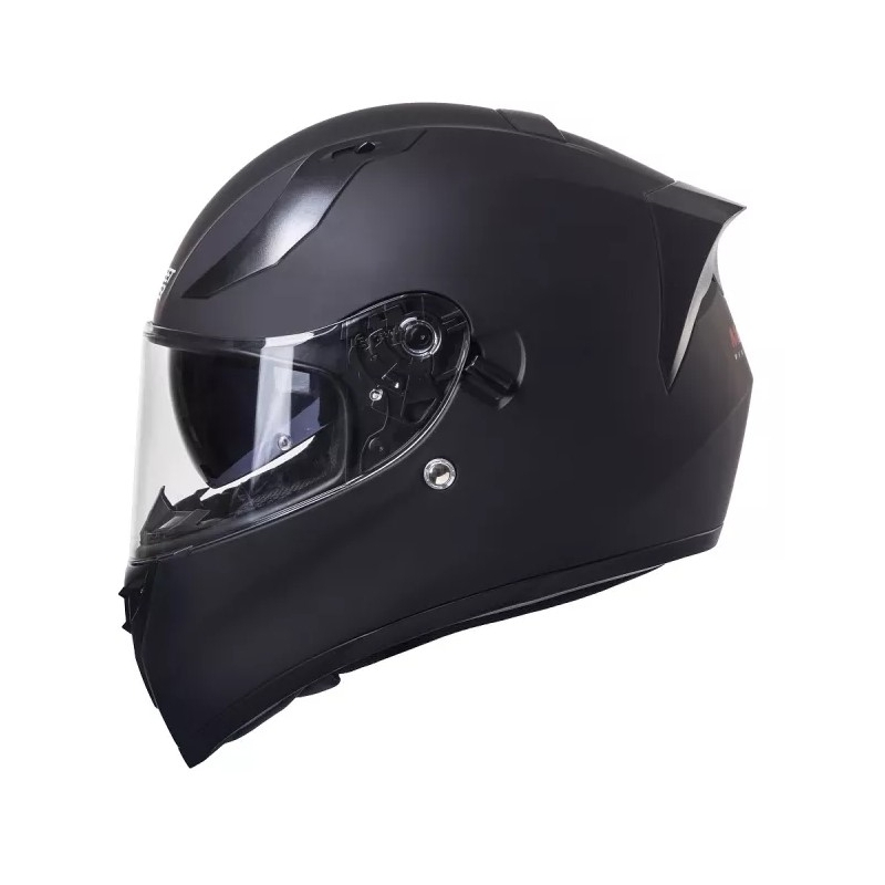 Integralny kask motocyklowy Street Racer SR I1 MotoZem Performance czarny wyprzedaż