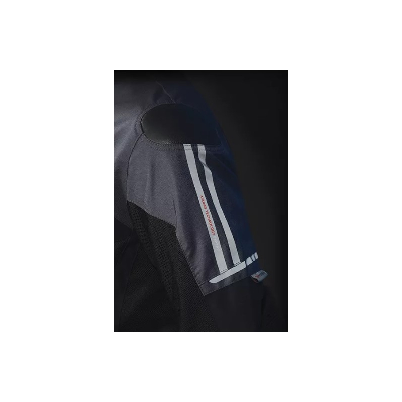 Kurtka z poduszką powietrzną HELITE Vented czarno-szara wyprzedaż