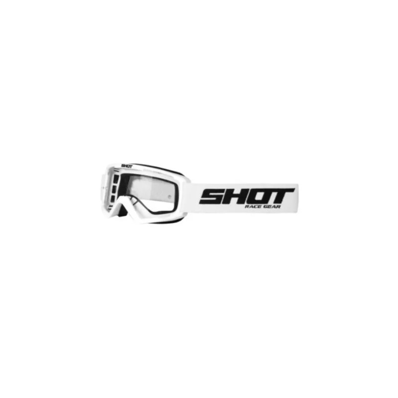 Gogle motocrossowe dla dzieci Shot Rocket białe