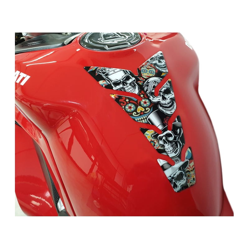 Fuel Tank Sticker Print - Max Skulls2