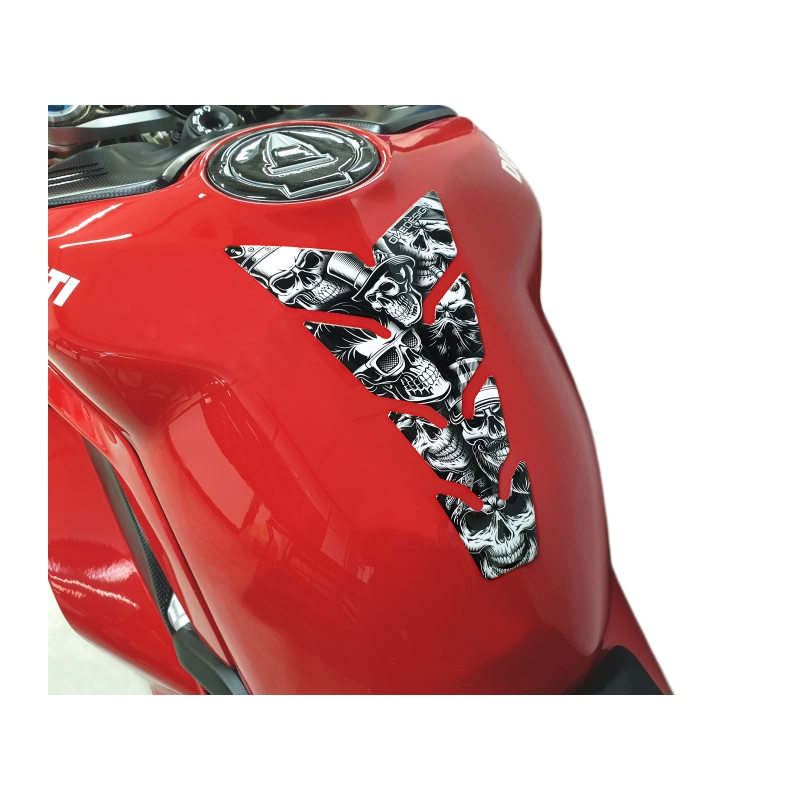 Fuel Tank Sticker Print - Max Skulls1
