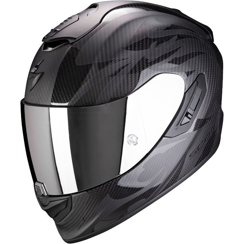 Integralny kask motocyklowy Scorpion EXO-1400 Carbon Air Obscura czarny