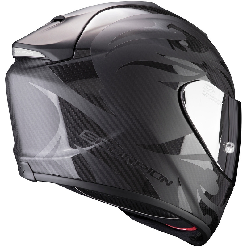 Integralny kask motocyklowy Scorpion EXO-1400 Carbon Air Obscura czarny