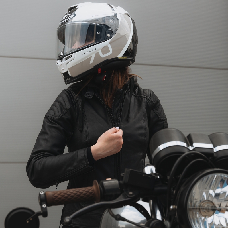 Kurtka motocyklowa damska Rebelhorn Impala czarna