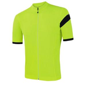 T-shirt męski SENSOR CLASSIC reflex żółto-czarny – z krótkim rękawem wyprzedaż