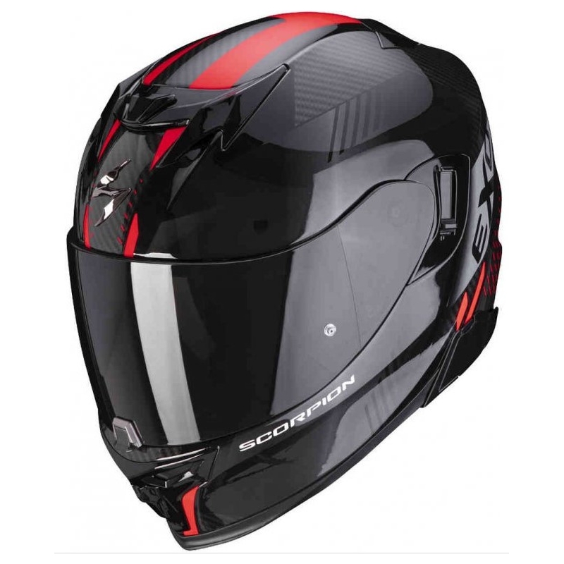 Kask integralny Scorpion EXO-520 AIR Laten czarno-czerwony