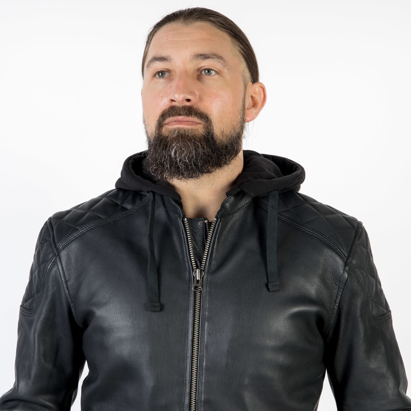 Ozone Striker Kurtka motocyklowa czarna wyprzedaż