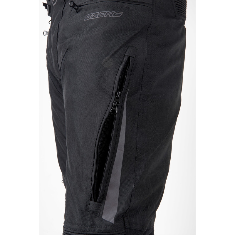 Spodnie motocyklowe Ozone Vulcan czarne