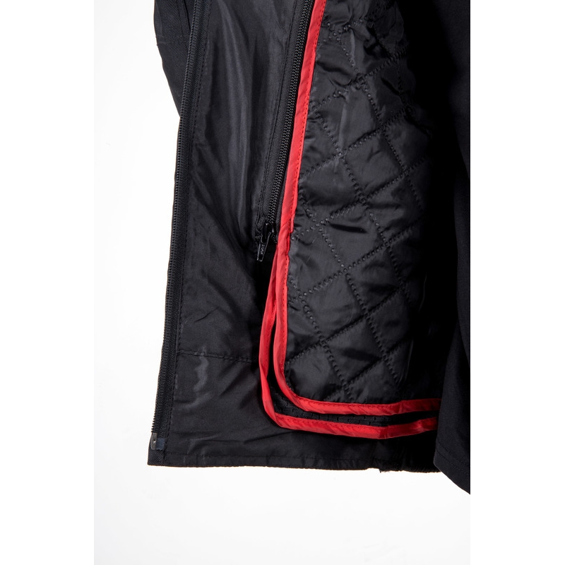 Kurtka motocyklowa Ozone Pulse czarno-fluo żółta