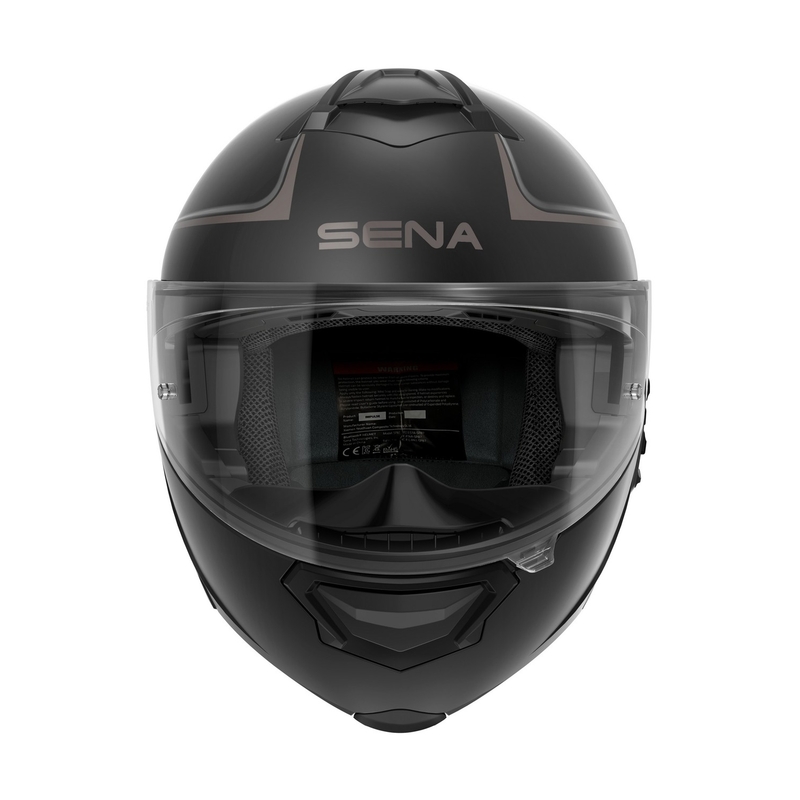 Kask motocyklowy z siatkowym zestawem słuchawkowym SENA Impulse czarny matowy