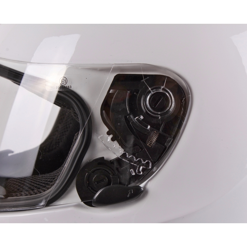 Integralny kask motocyklowy Ozone A951 biały wyprzedaż