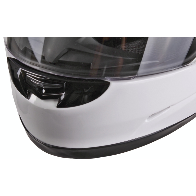 Integralny kask motocyklowy Ozone A951 biały wyprzedaż