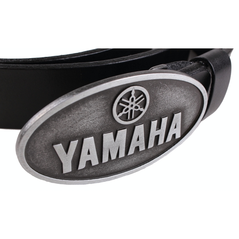 Pasek skórzany z klamrą Yamaha