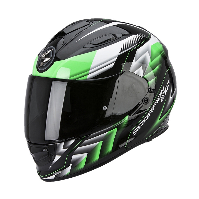 Moto integralny kask Scorpion EXO-510 Air Scale czarno-zielony wyprzedaż
