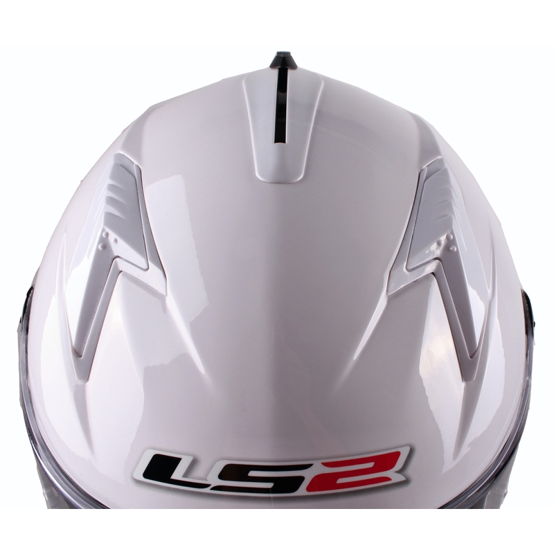 Kask motocyklowy LS2 FF322 Concept 2 biały wyprzedaż