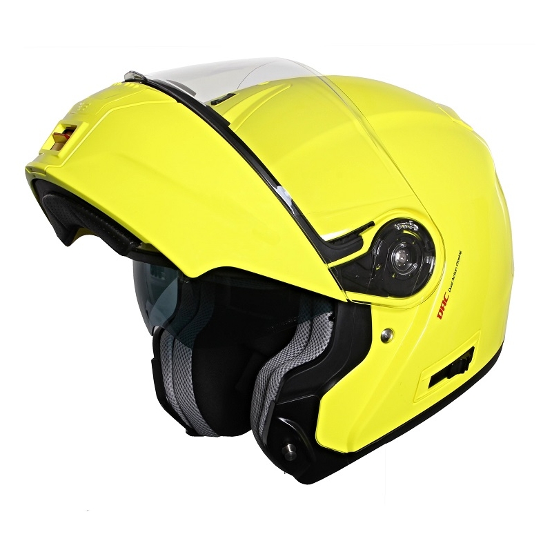 Kask moto szczękowy RSA TR-01 żółty wyprzedaż