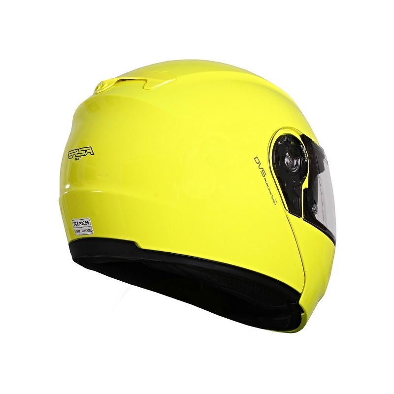 Kask moto szczękowy RSA TR-01 żółty wyprzedaż
