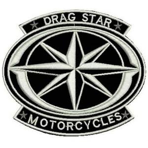 Naszywka Drag Star Motorcycles - wielka