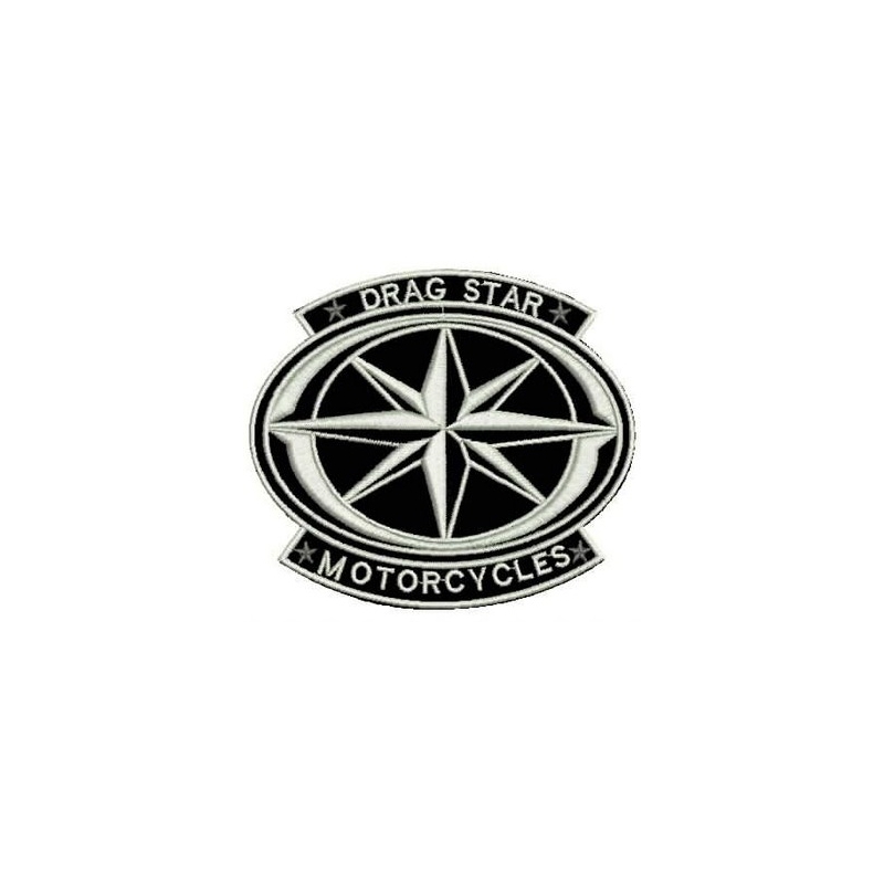 Naszywka Drag Star Motorcycles - wielka