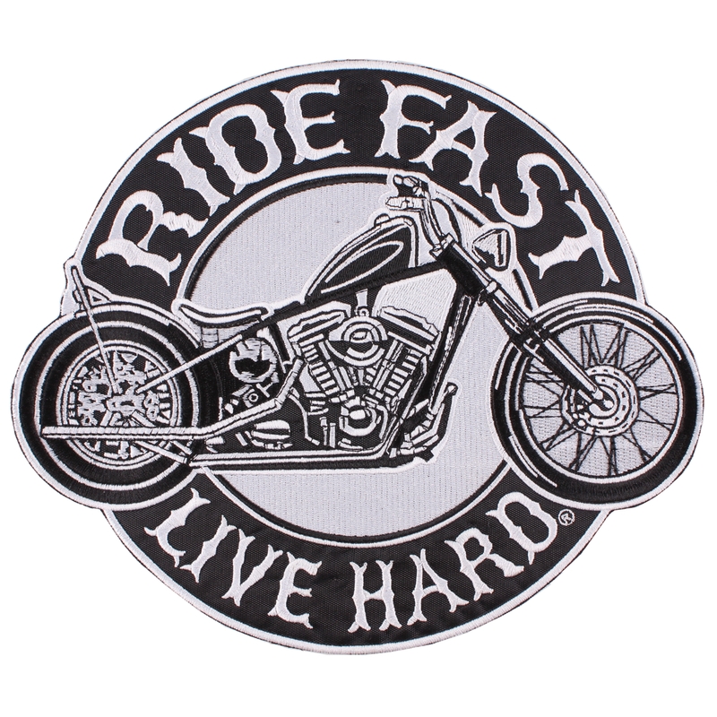 Naszywka i naklejka Ride Fast