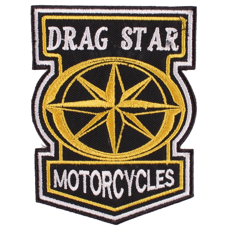 Naszywka Drag Star Motorcycles strzałka