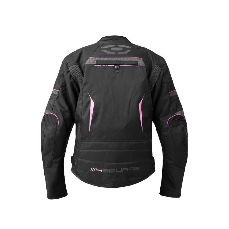 Damska kurtka motocyklowa 4SQUARE Roadster Dual Black and Pink výprodej wyprzedaż