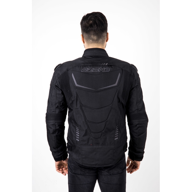 Kurtka motocyklowa Ozone Pulse czarno-szara