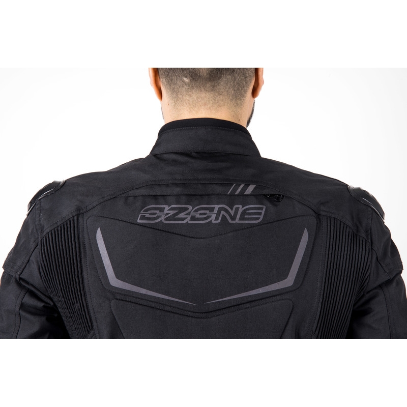 Kurtka motocyklowa Ozone Pulse czarno-szara