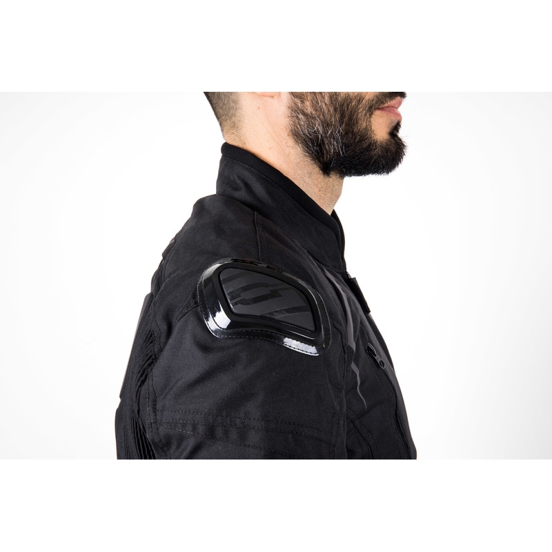 Kurtka motocyklowa Ozone Pulse czarno-szara