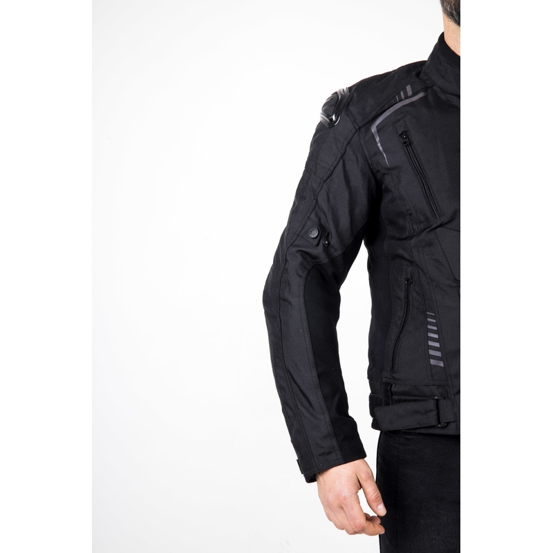 Kurtka motocyklowa Ozone Pulse czarno-szara