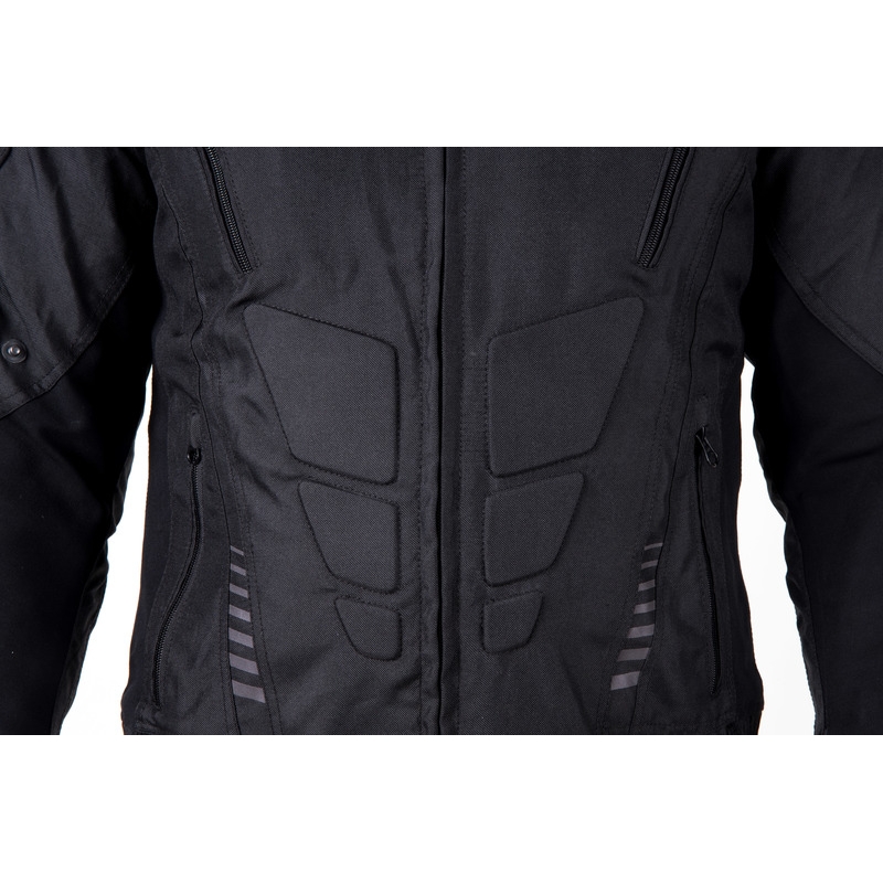 Kurtka motocyklowa Ozone Pulse czarno-szara