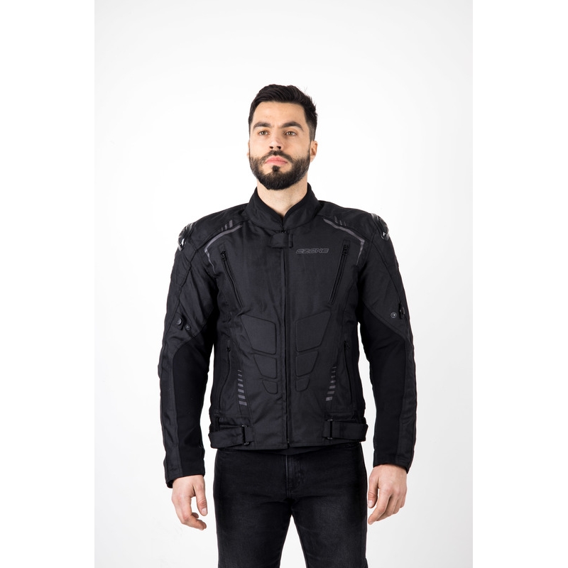 Kurtka motocyklowa Ozone Pulse czarno-szara