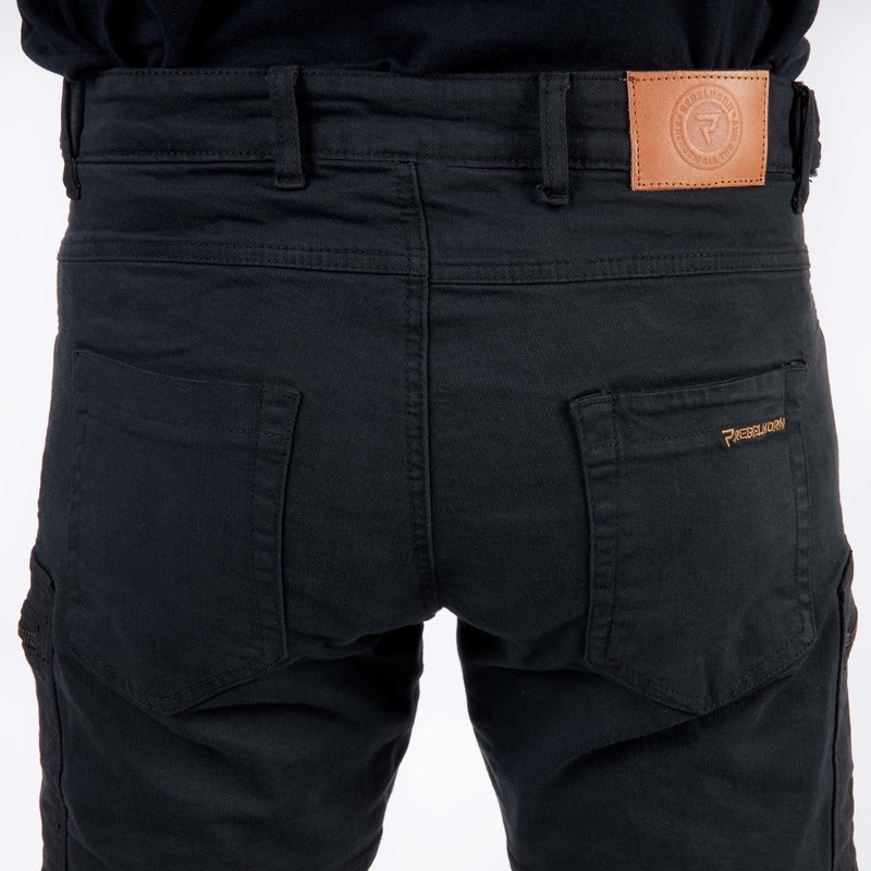 Jeansy motocyklowe Rebelhorn Urban III czarne