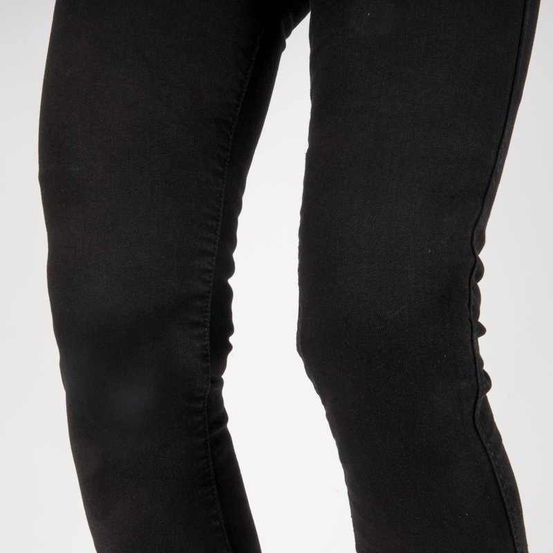Damskie jeansy motocyklowe Ozone Striker SF Black