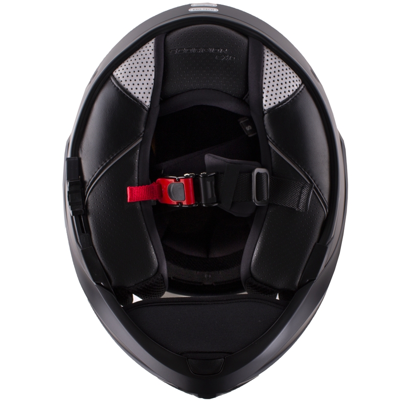 Kask z podnoszoną szczęką Scorpion EXO-TECH czarny matowy