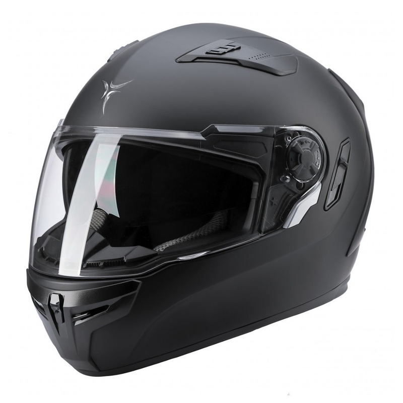 Integralny kask motocyklowy SECA Falcon II czarny mat wyprzedaż