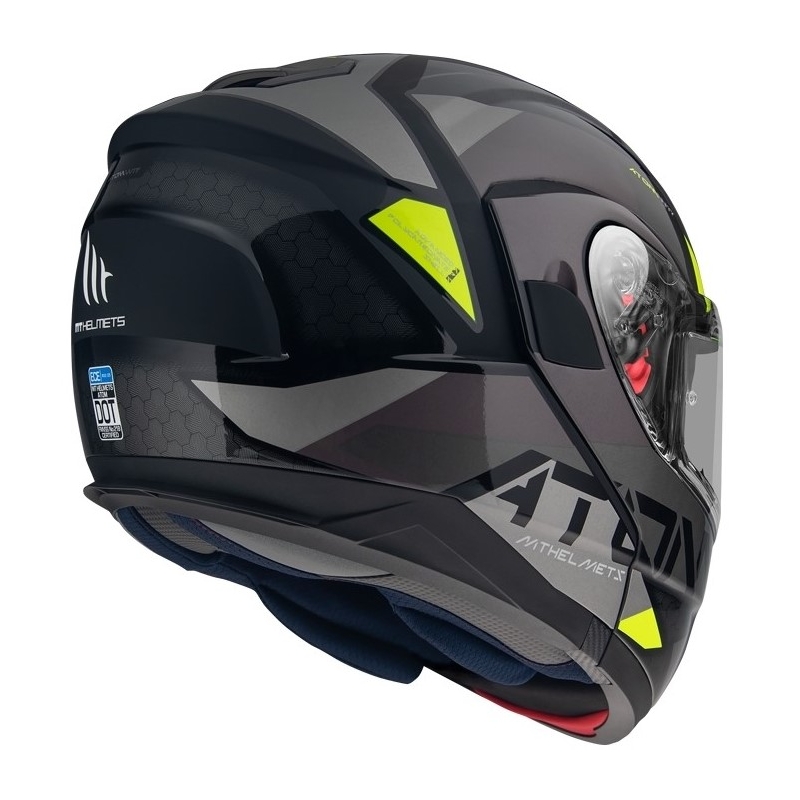 MT Atom SV W17 B2 szary kask motocyklowy