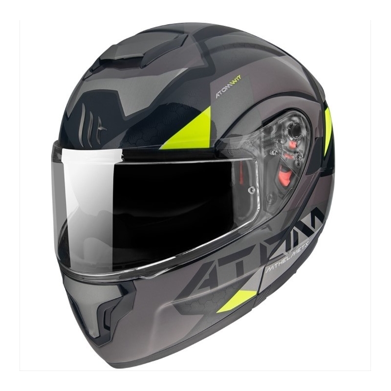 MT Atom SV W17 B2 szary kask motocyklowy