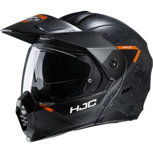 Szczękowy kask motocyklowy HJC C80 Bult MC7SF czarno-pomarańczowa