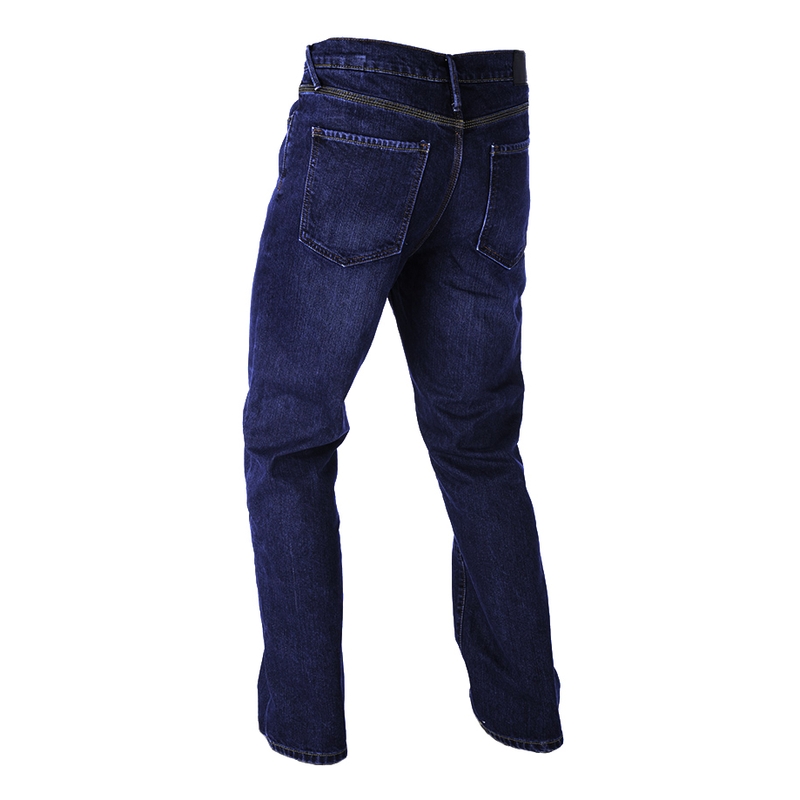 Jeansy motocyklowe Oxford Original Approved Jeans wydarte niebieskie